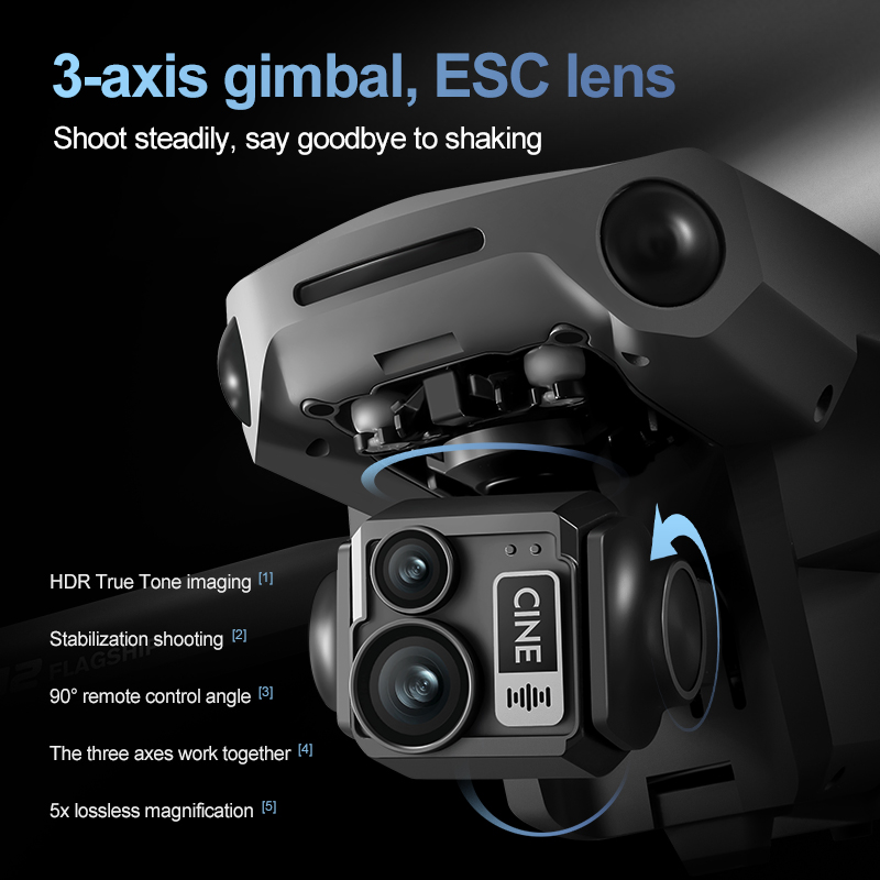8K 3-Achsen-Gimbal Bürstenlose – Drone Gimbal Brushless Bewertung und Preis