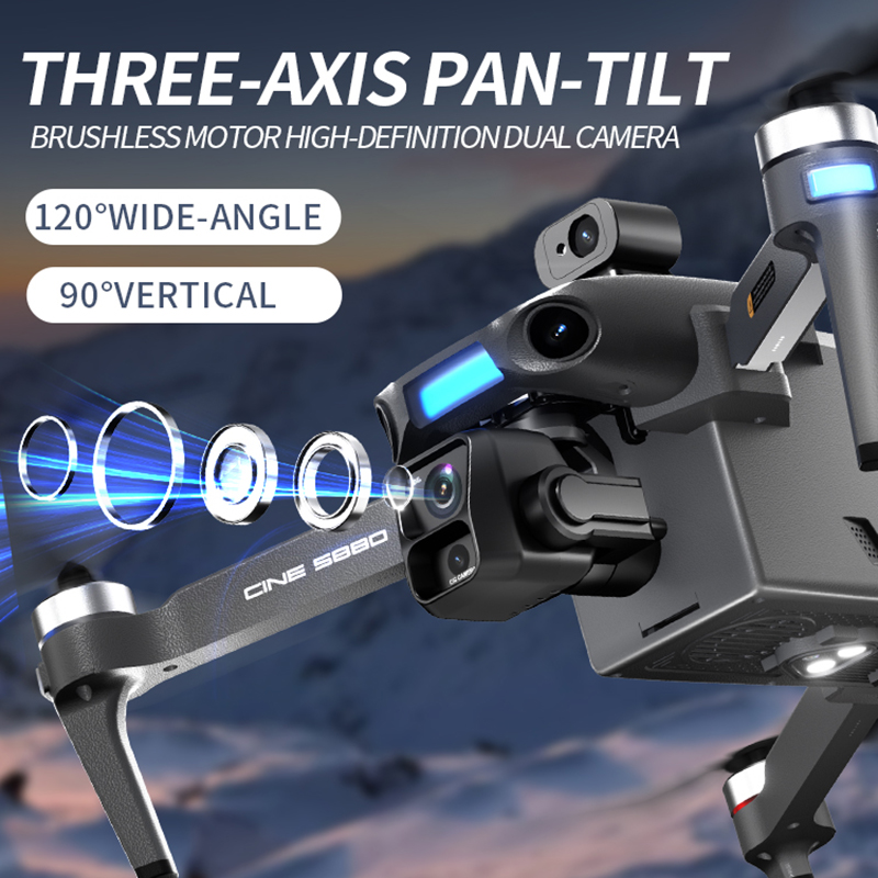 2026 Neue 8K Dual-Kamera-Drohn – Drone Gimbal Brushless Bewertung und Preis